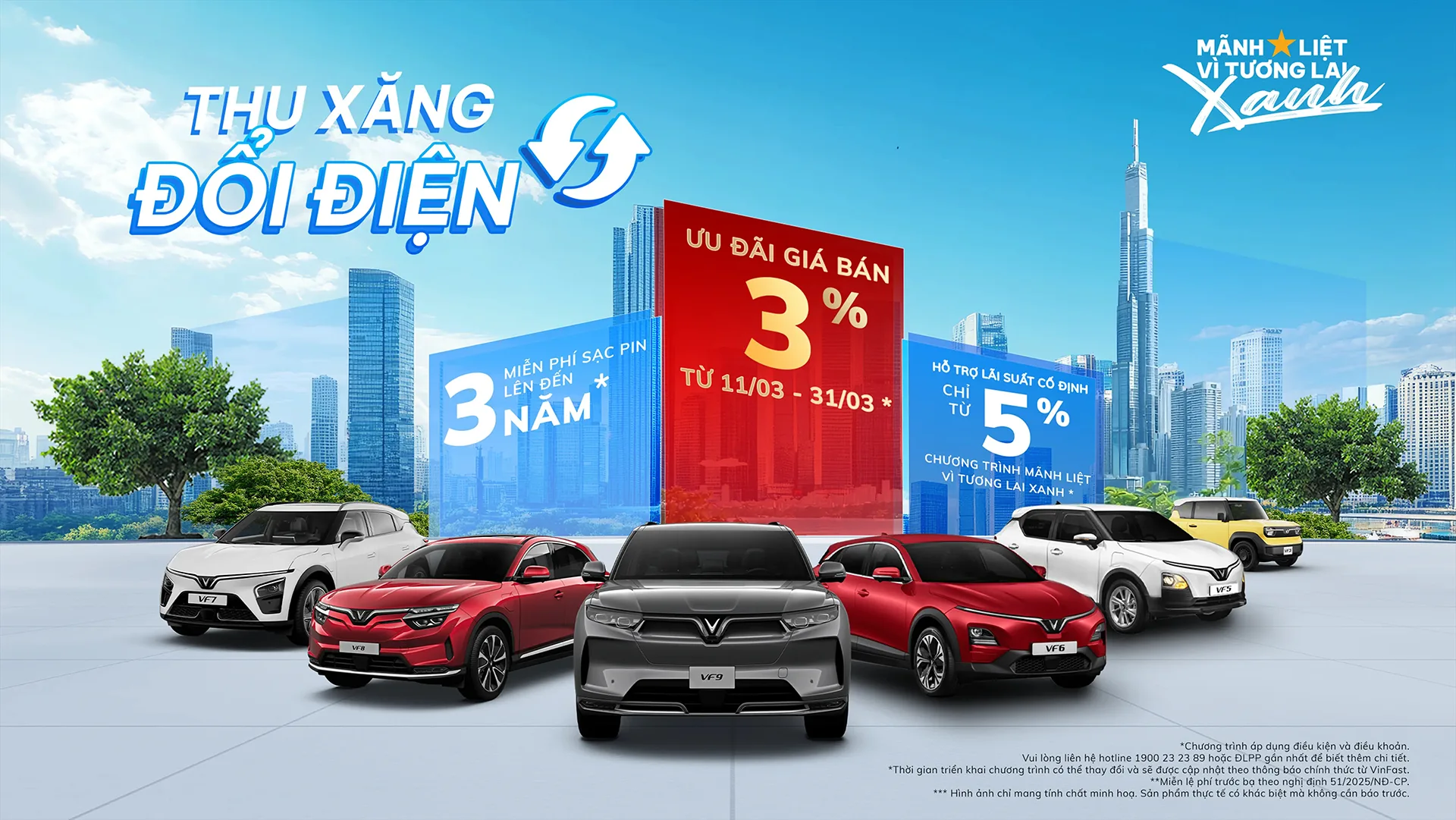 Thu xăng đổi điện